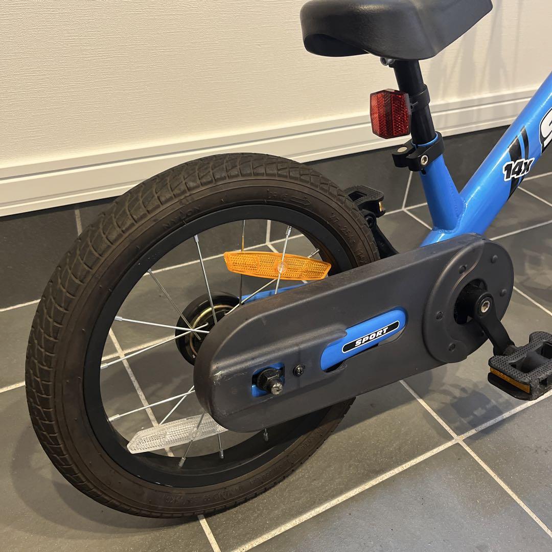 STRIDER 14x スポーツ 青 自転車 パーツ