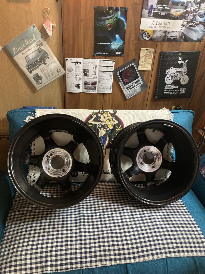 ❶volkracing TE37風 15インチ8j +30 ロードスター他