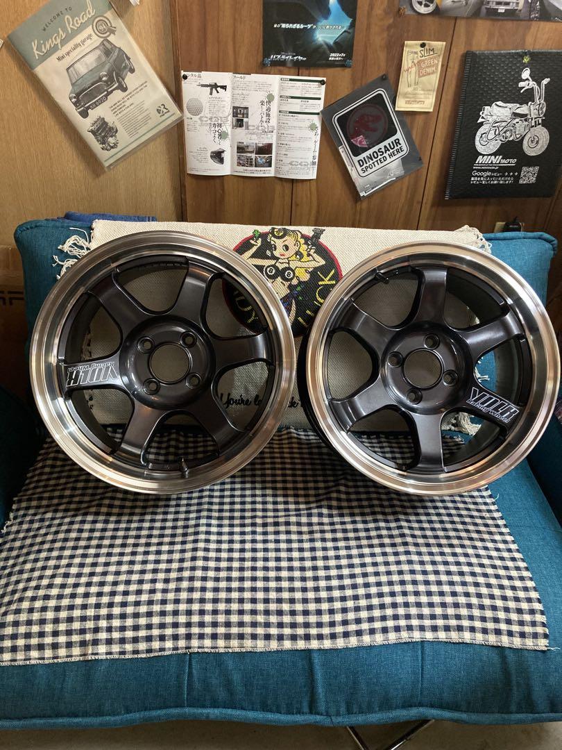 ❶volkracing TE37風 15インチ8j +30 ロードスター他