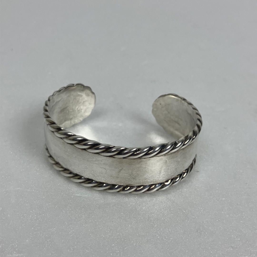 【美品】PHILIPPEAUDIBERT ツイストバングル　シルバー　SV925