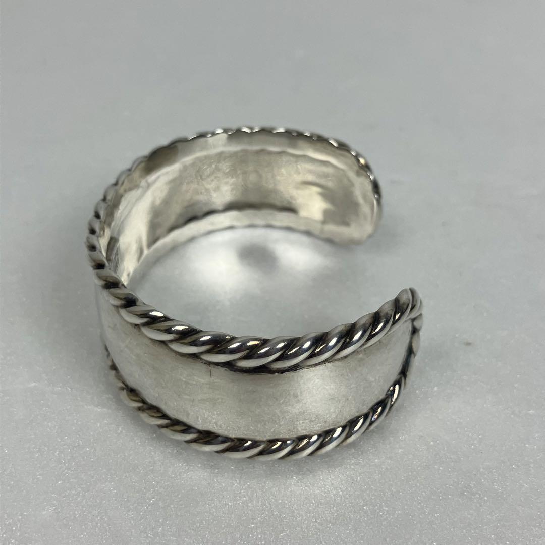 【美品】PHILIPPEAUDIBERT ツイストバングル　シルバー　SV925