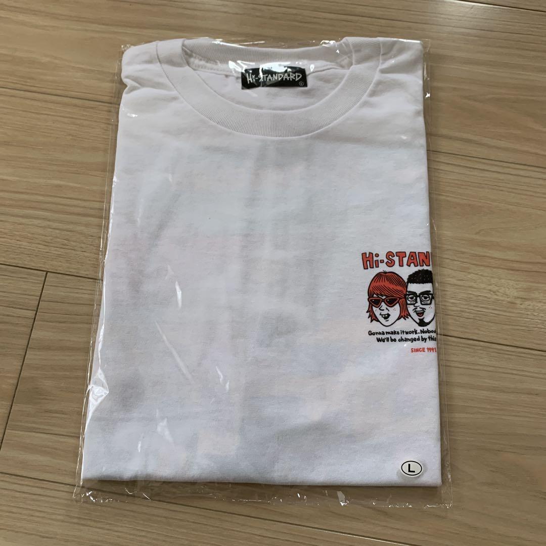 【新品】Hi-STANDARD ハイスタンダード ハイスタ ホワイト Tシャツ