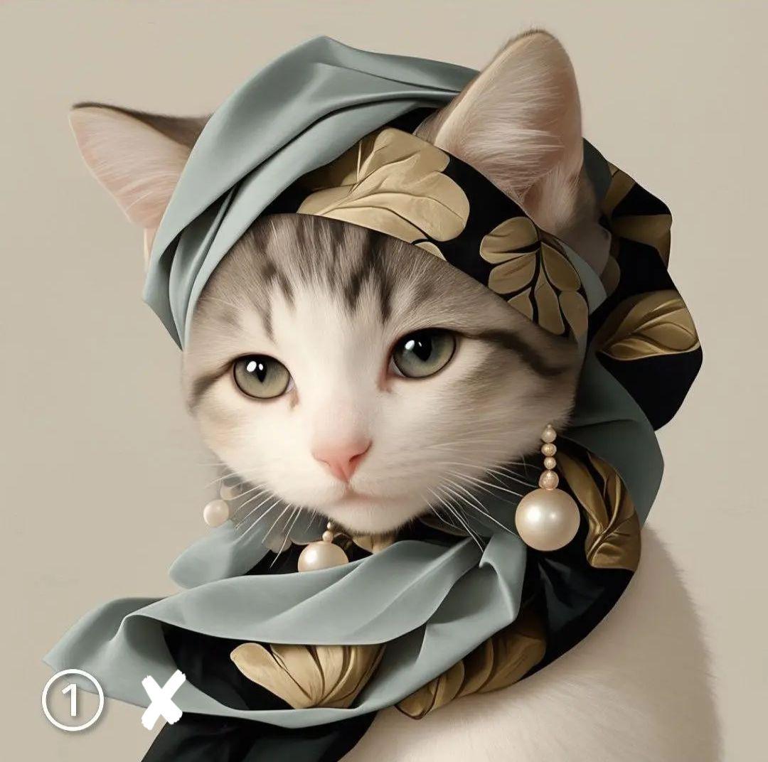 【クロム】可愛い猫ちゃんシリーズ❤フラットポーチ❤ クロム】可愛い猫ちゃんシリーズ❤フラットポーチ❤ フラット