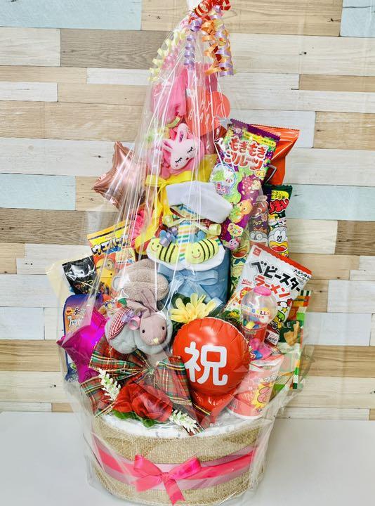 い出のひと時に、とびきりのおしゃれを! おむつケーキ お菓子ケーキ