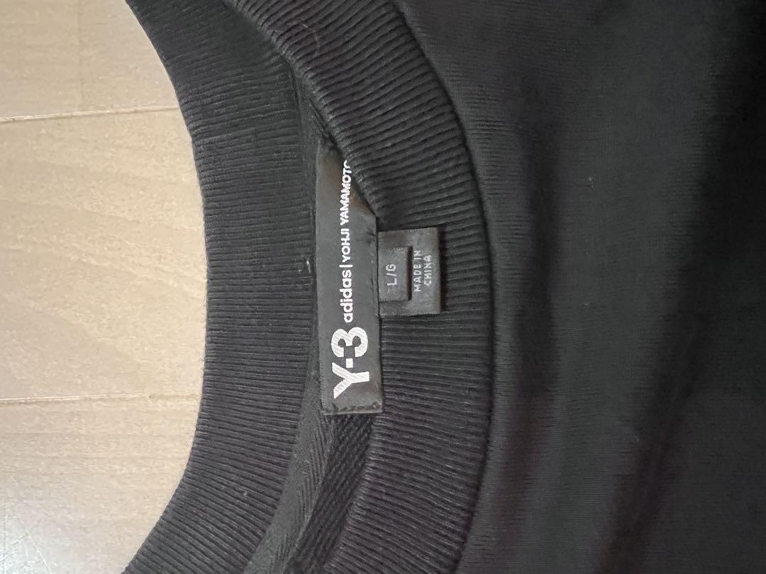 Y-3スウェット　黒