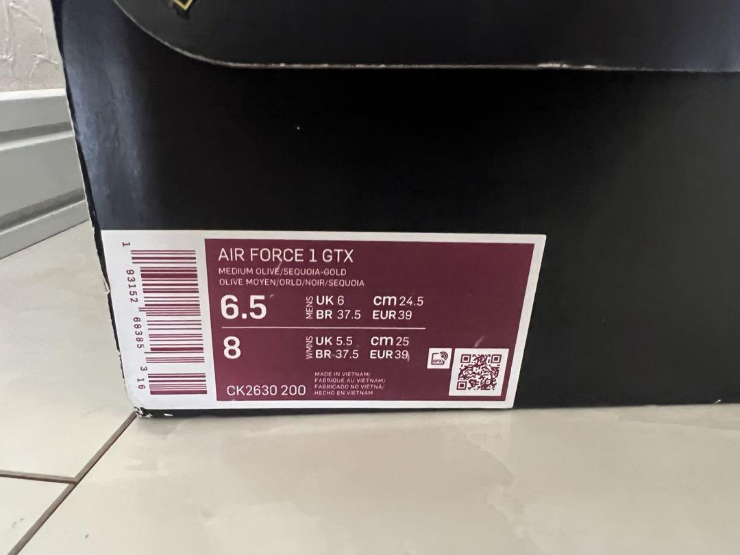 Nike Air Force 1 Low GORE-TEX カーキ　24.5cm