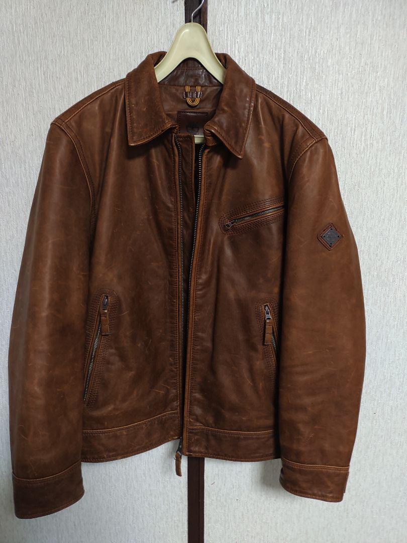 ティンバーランド Timberland レザー ライダー ジャケット S