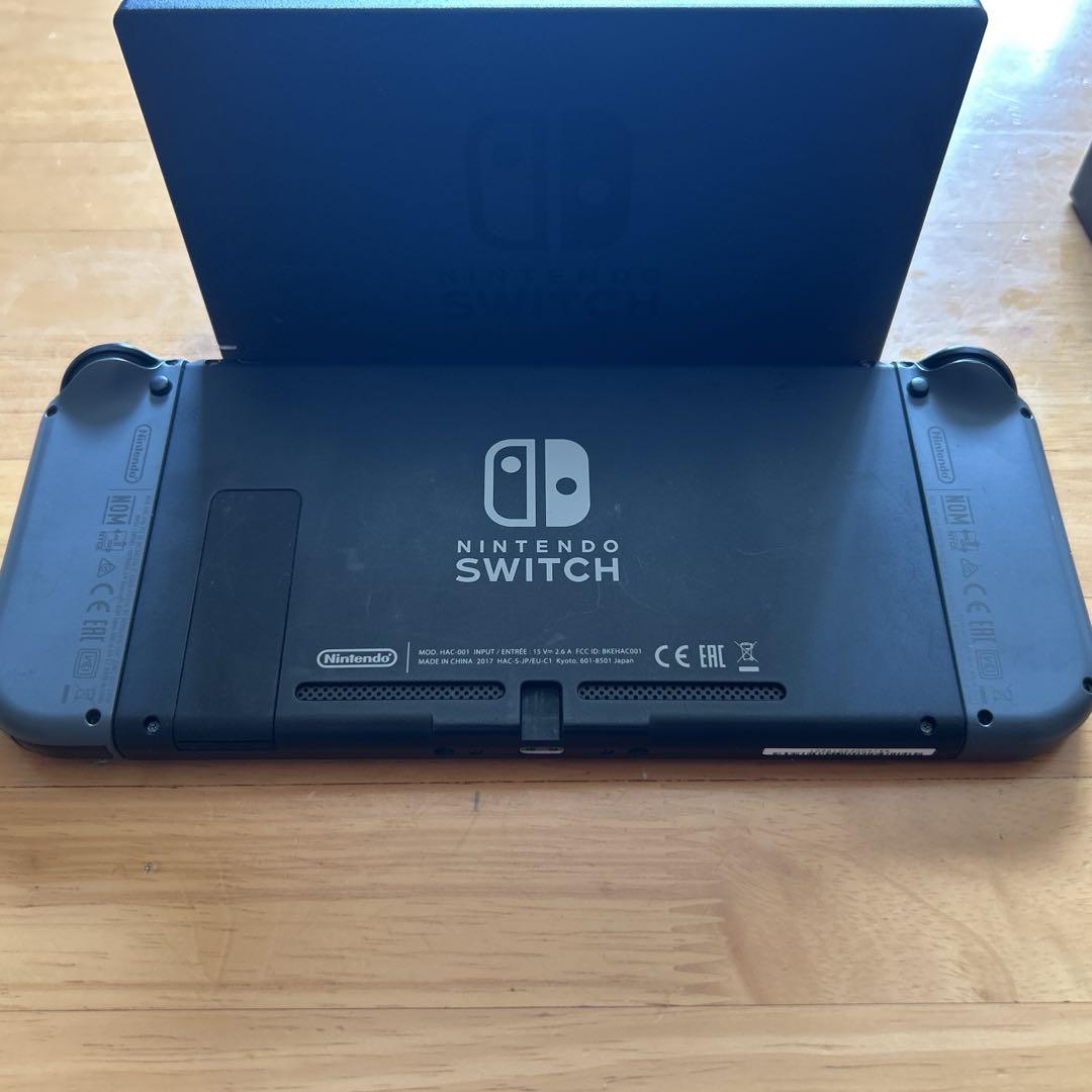 Nintendo Switch 本体 ブラック ACアダプター付き - メルカリ