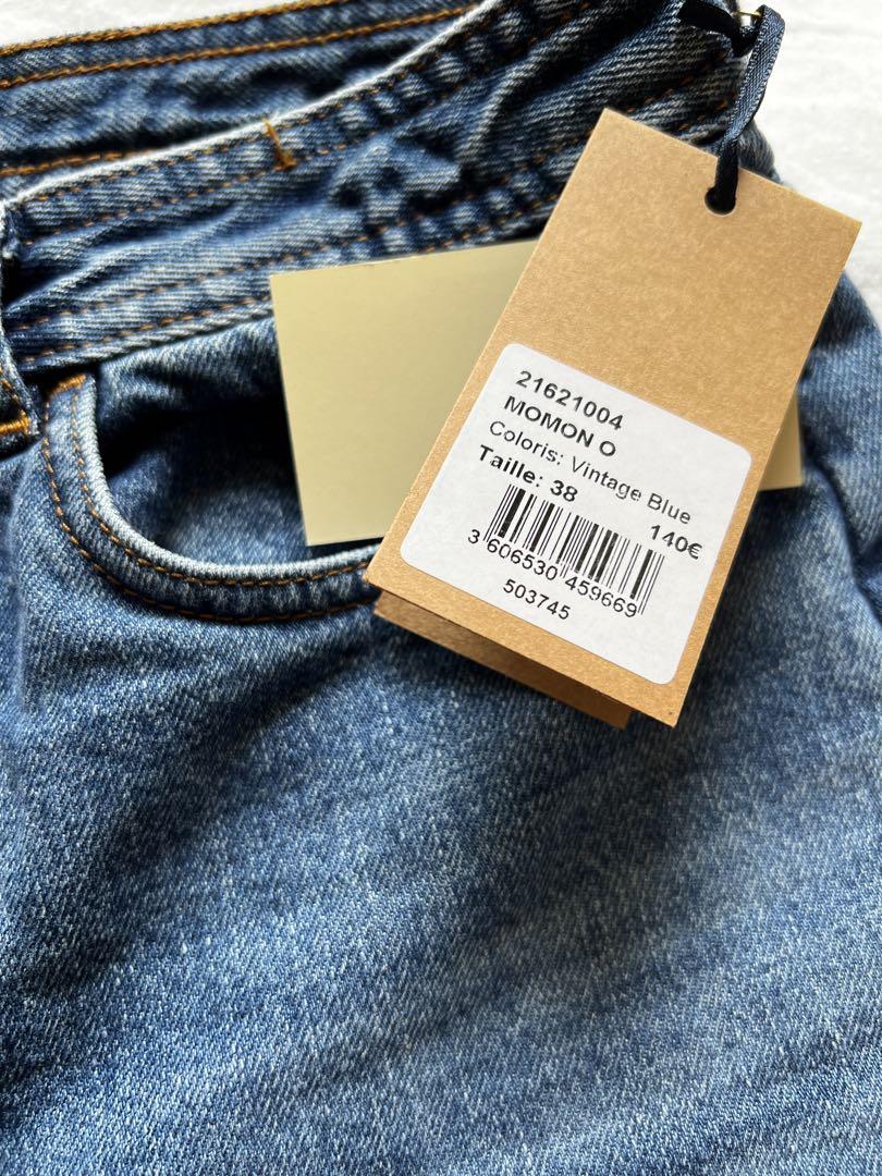 SESSUN DENIM セッスン ストーンウォッシュ ハイライズ ジーンズ