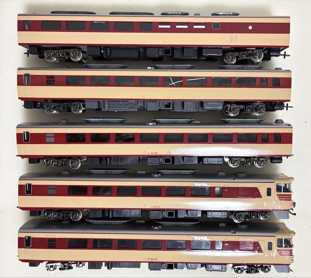 HOゲージ 小高模型 ペーパー製　キハ82系 ５両編成 完成品　ジャンク車両 格安新品 HOゲージ 完成品 5両編成 キハ82系 ペーパー製 小高