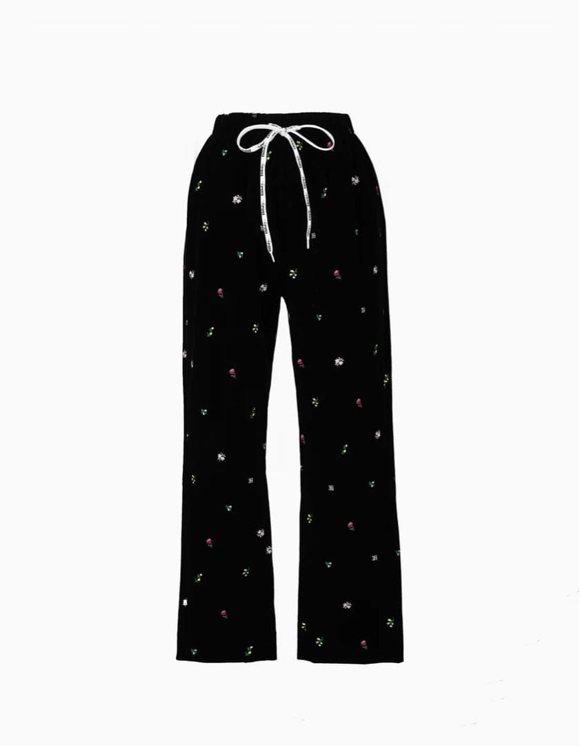Bibiy. B. STARRY PANTS ビビィパンツベロア SIZE