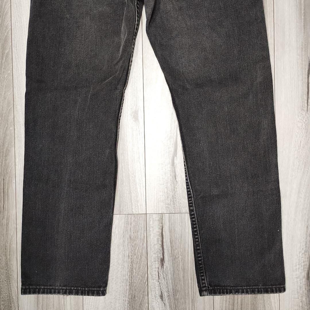 levis usa製 リーバイス 505 デニム サルファブラック 後染め