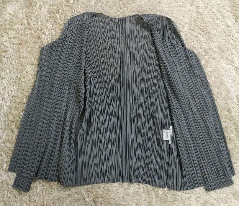 えびてんPLEATS PLEASE カーディガン【サイズ4】【ポリエステル えびてん様専用PLEATS PLEASE カーディガン【サイズ4