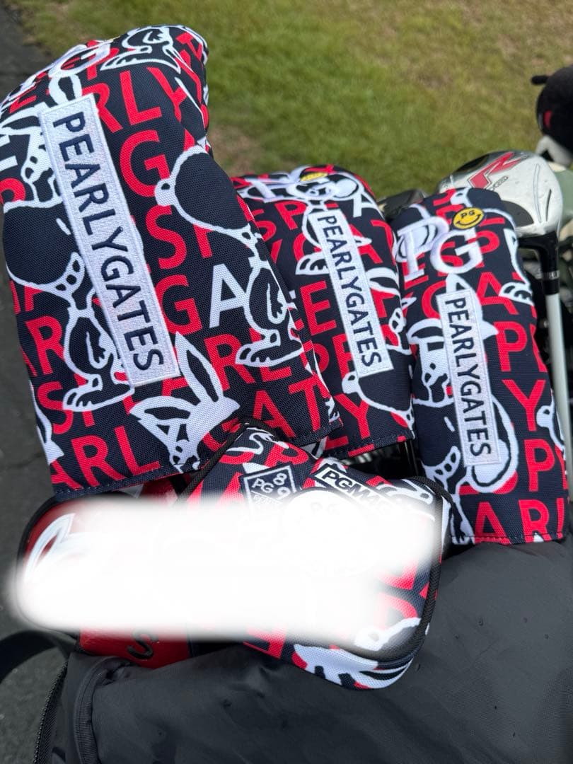 パーリーゲイツ ヘッドカバーセット SNOOPY総柄PEARLY GATES