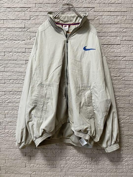 大人気得価 アースカラー ワッペン 刺繍 銀タグ 5ShK1-m33755099985 90s NIKE ナイロンジャケット 好評超激得