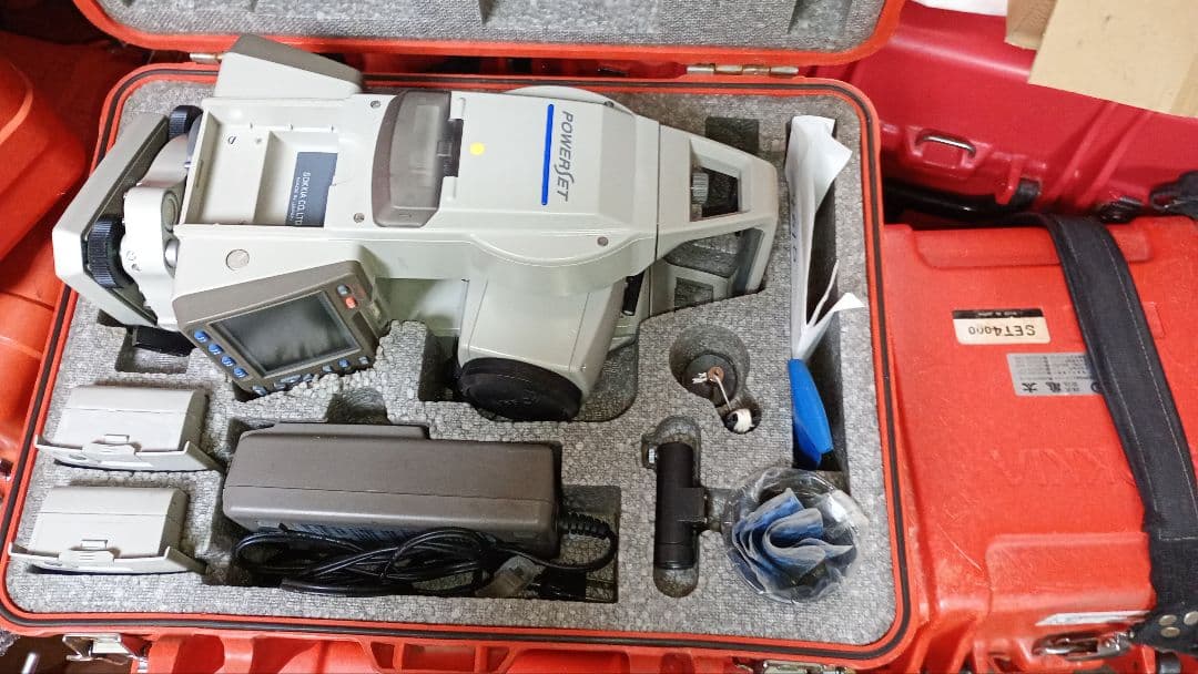 測量機器トータルステーション ソキアSET4010動作確認済現状品 測量機器トータルステーション ソキアSET4010動作確認済現状品