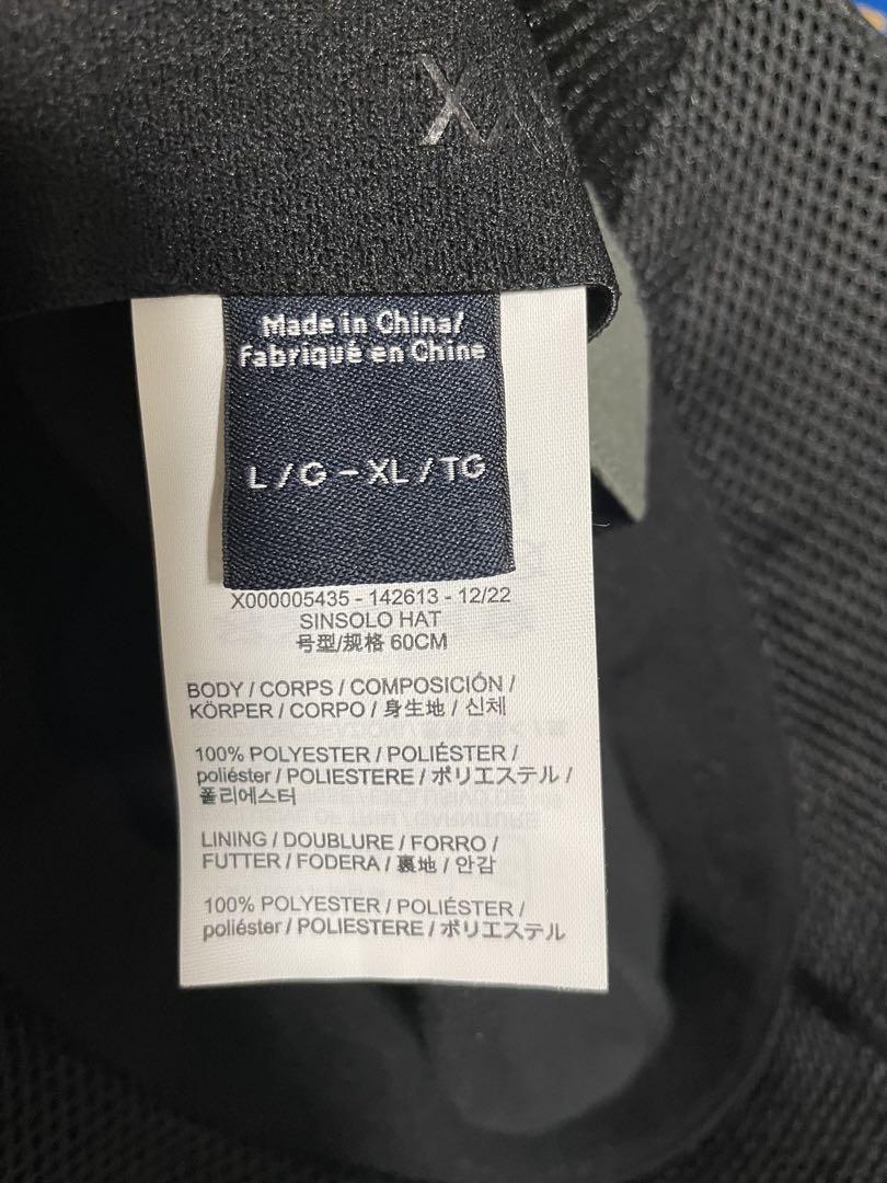 アークテリクス　SINSOLO HAT ブラック L/G-XL/TG