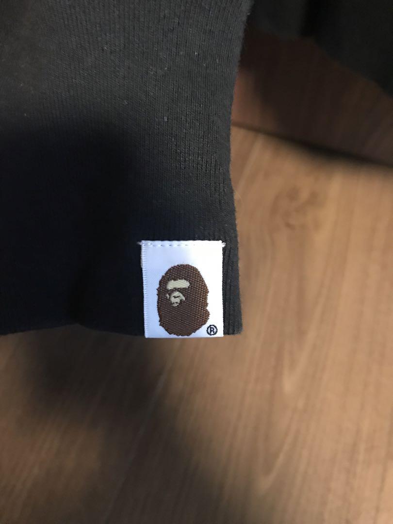 A Bathing Ape 黒トレーナー M