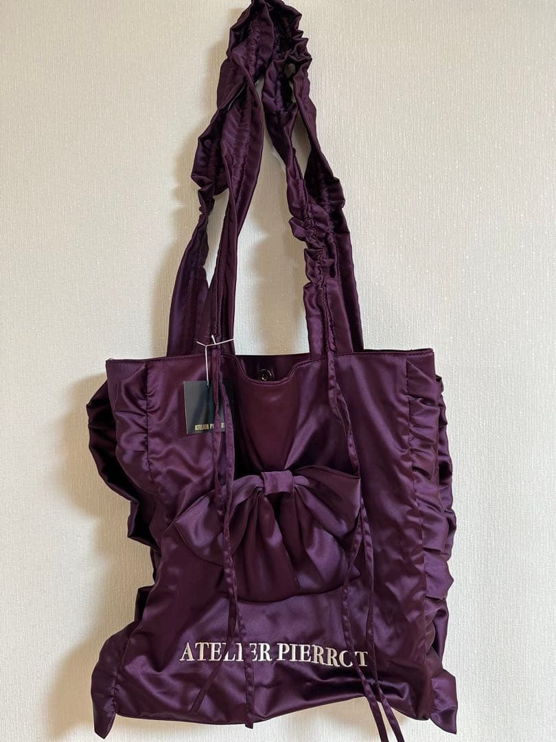 ATELIER PIERROT Romantic Ribbon Tote Bag