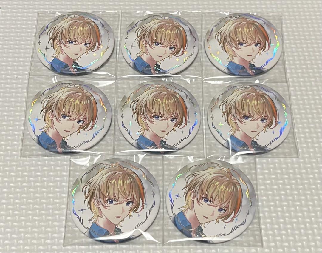 にじさんじART OF NIJISANJI風楽奏斗箔押し缶バッジ