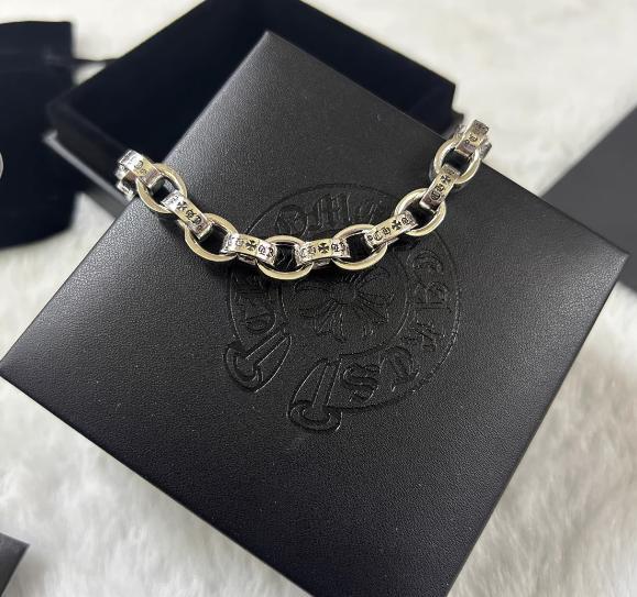 CHROME HEARTS クロムハーツ クチェーンブレスレット シルバー
