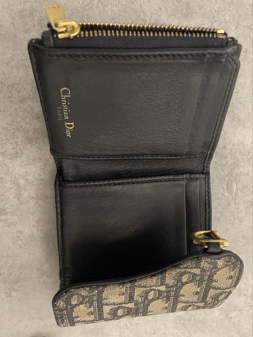 訳あり】DIOR二つ折り財布