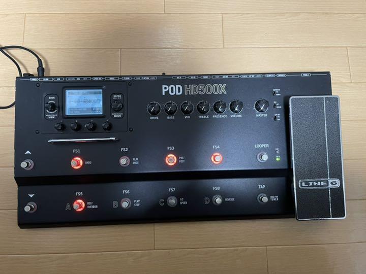 競売 HD500X ジャンク‼️ガイドとセット LINE6 - エフェクター