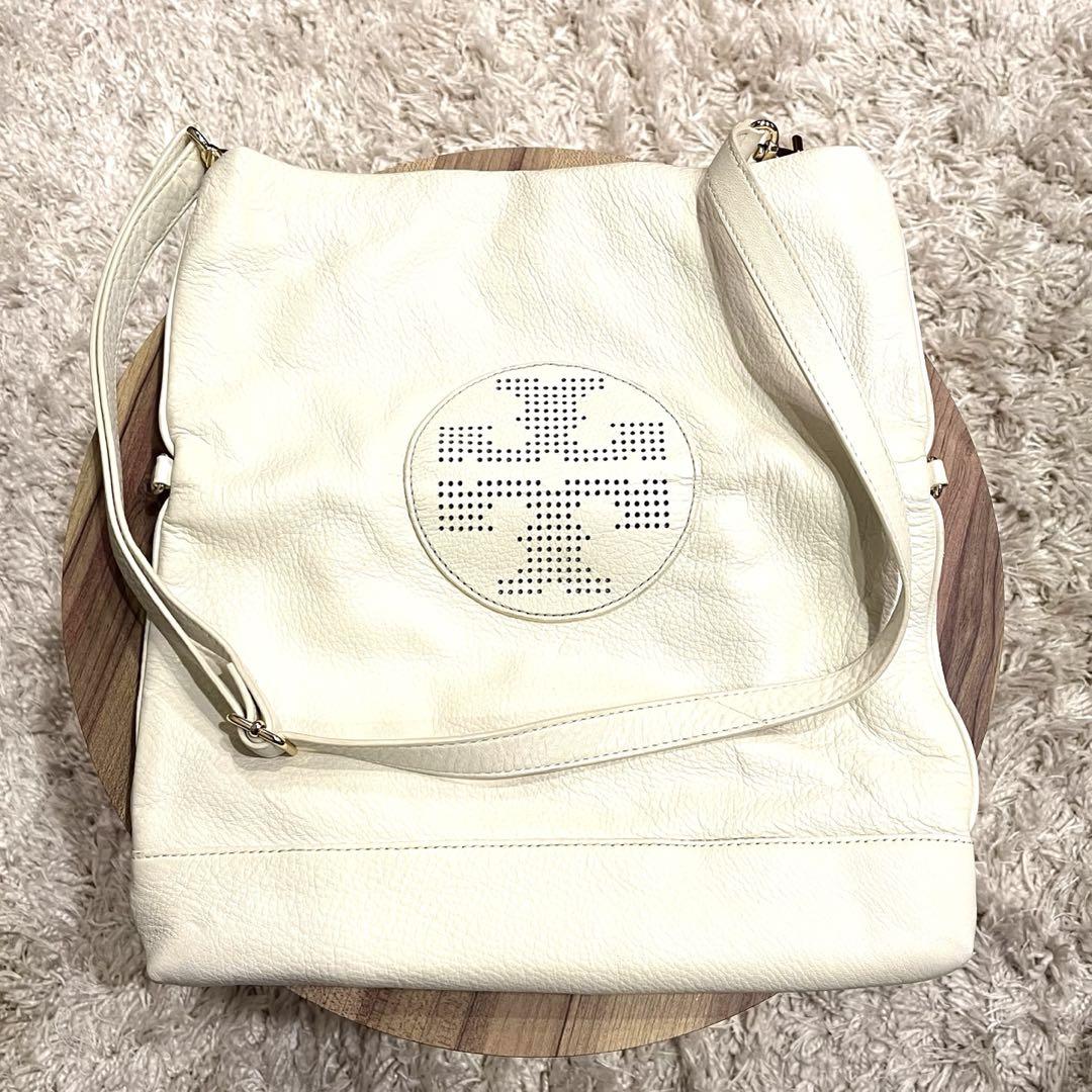 希少 トリーバーチ ショルダー バッグ レザー 斜めがけ ベージュ レディース Brandol / TORY BURCH トリーバーチ ショルダーバッグ マック