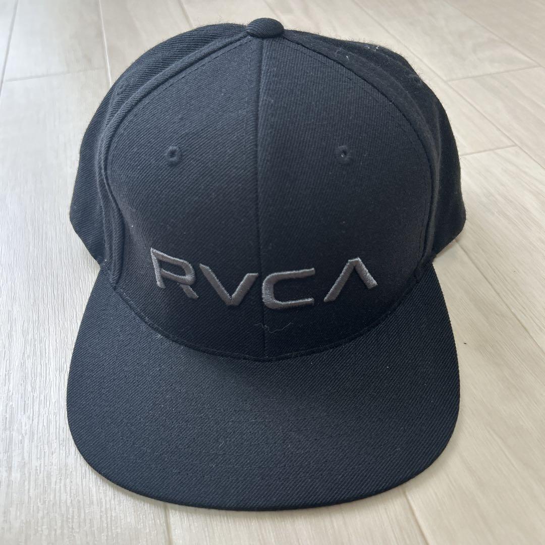 RVCA ブラック スナップバック キャップ RVCA キャップ 帽子 メンズ TWILL SNAPBACKキャップ 「2025年春