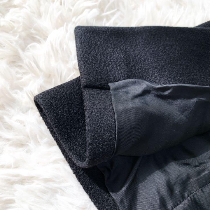 美品 チェスター 艶 コート KyOc4-m33761458740 PRADA プラダ カシミヤ100% 低価最新作