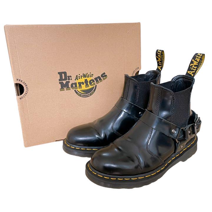 ブラック系,26cm店舗良い 【美品】Dr.Martens WINCOX UK7 サイドゴア 人気SALE Dr.martens UK4 チェルシーブーツ wincox ドクターマーチン ブーツ