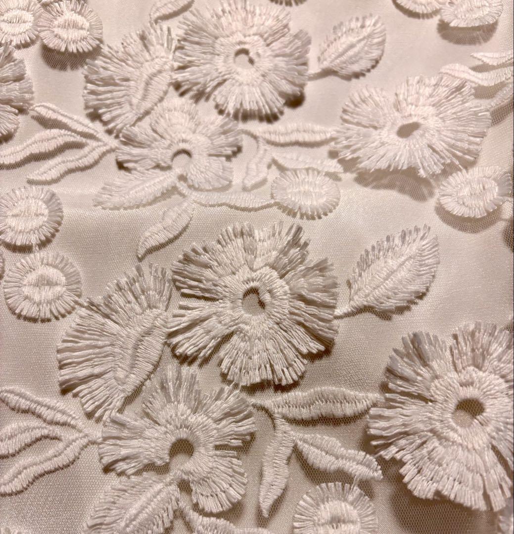ローズティアラ　3D刺繍チュニックワンピース　定価23,100円