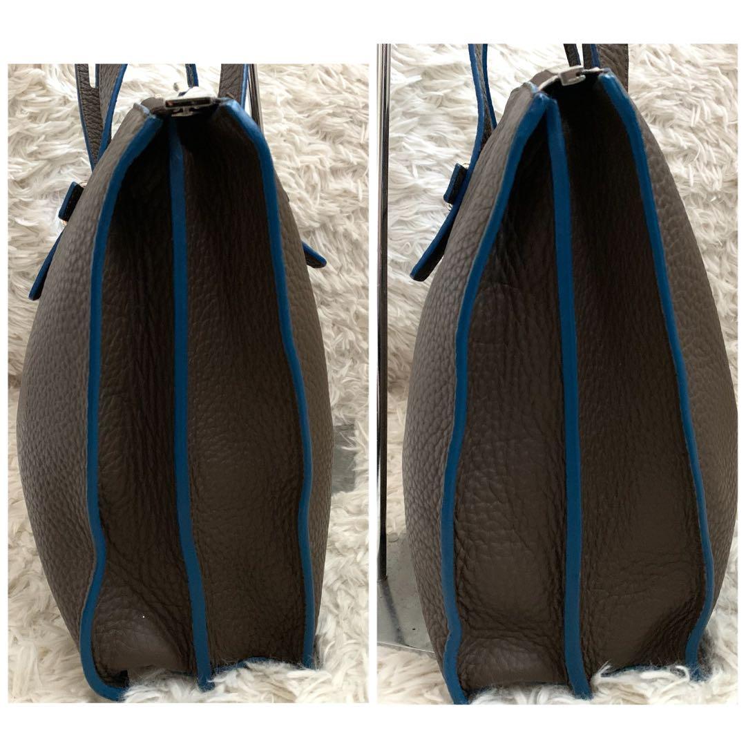 極美品✨フルラ トートバッグ ジョーヴェ オールレザー ブラウン 付属品付き 極美品✨フルラ トートバッグ ジョーヴェ オールレザー ブラウン 付属品付き