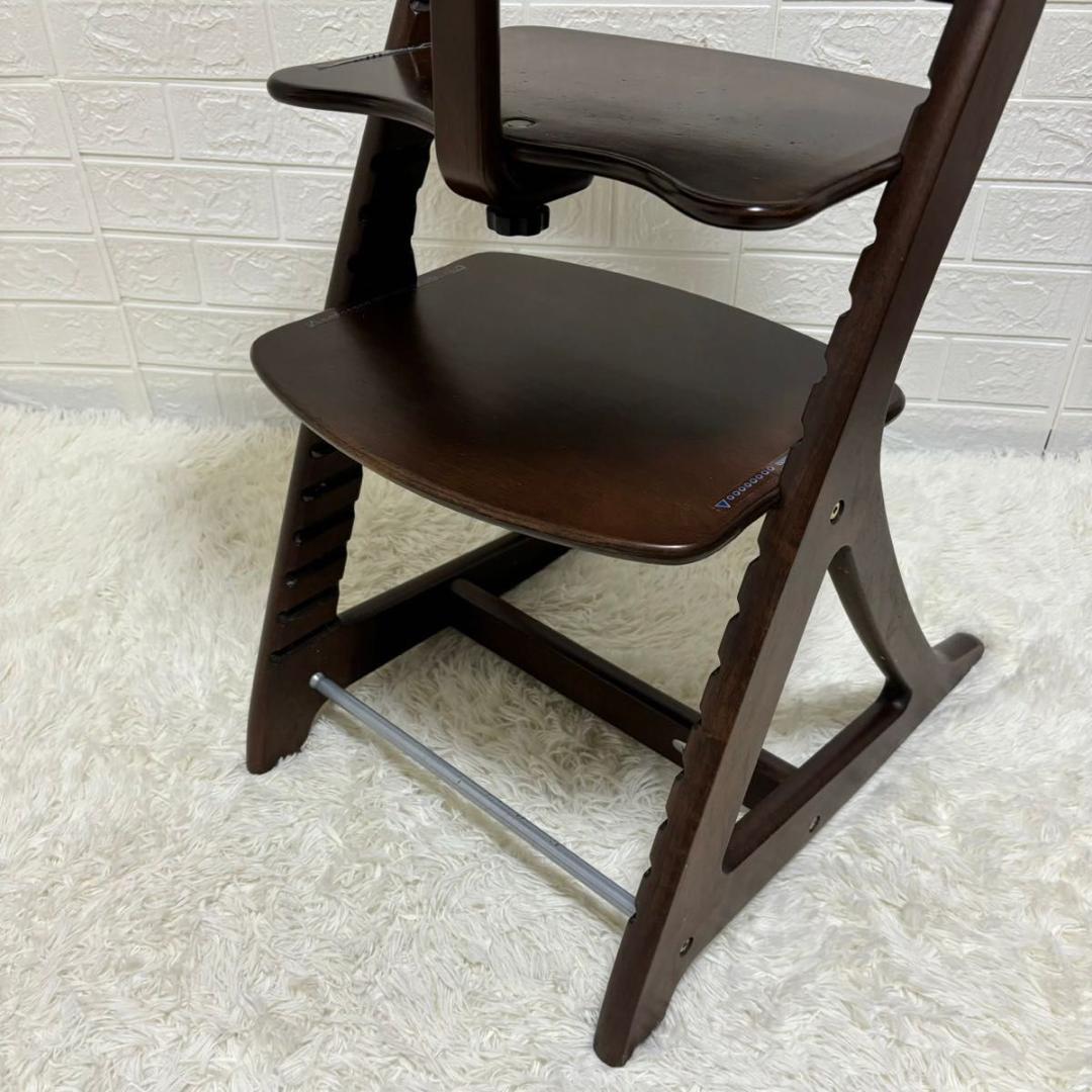 【美品】大和屋 すくすくチェア スリムプラス テーブル&ガード付