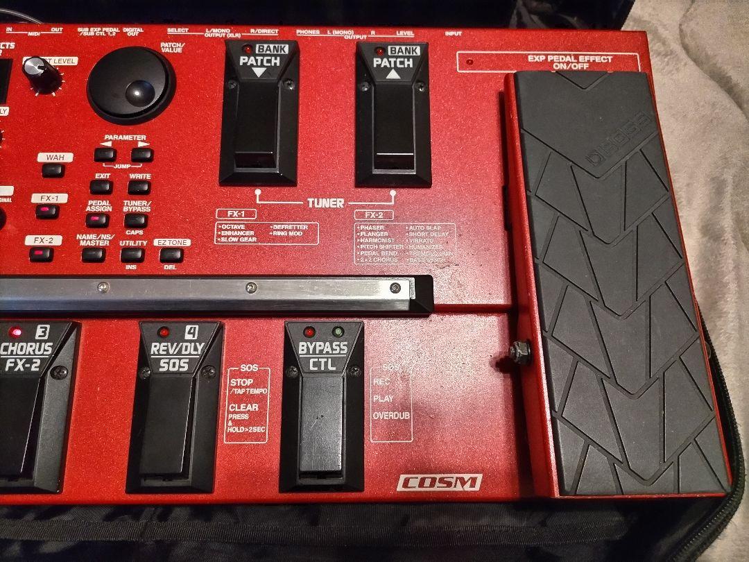 BOSS GT-6B ベースマルチエフェクター 　キャリングケース付き