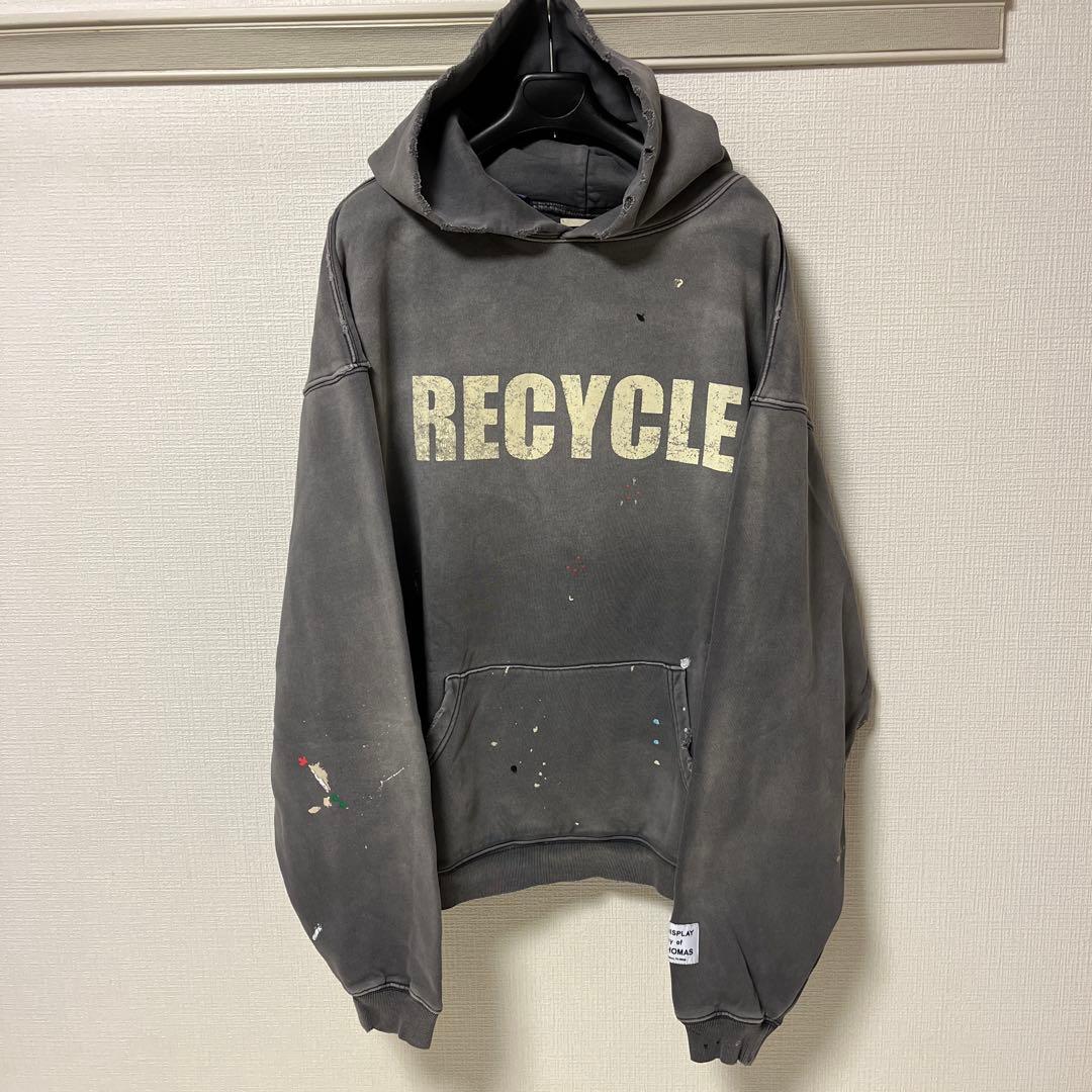GALLERY DEPT. 90'S RECYCLE HOODIE Lサイズ GALLERY DEPT. 90'S RECYCLE HOODIE Lサイズ