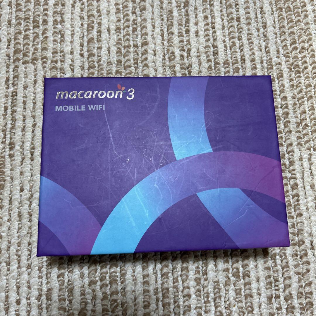新品・未使用 macaroon 3 モバイルWiFi M3B macaroon3-m3b | UROCOMM