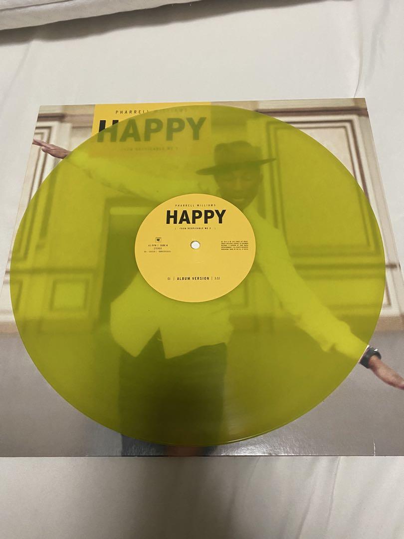 極美品・現行ソウル【PHARRELL WILLIAMS・HAPPY】12インチ 極美品・現行ソウル【PHARRELL WILLIAMS・HAPPY】12インチ