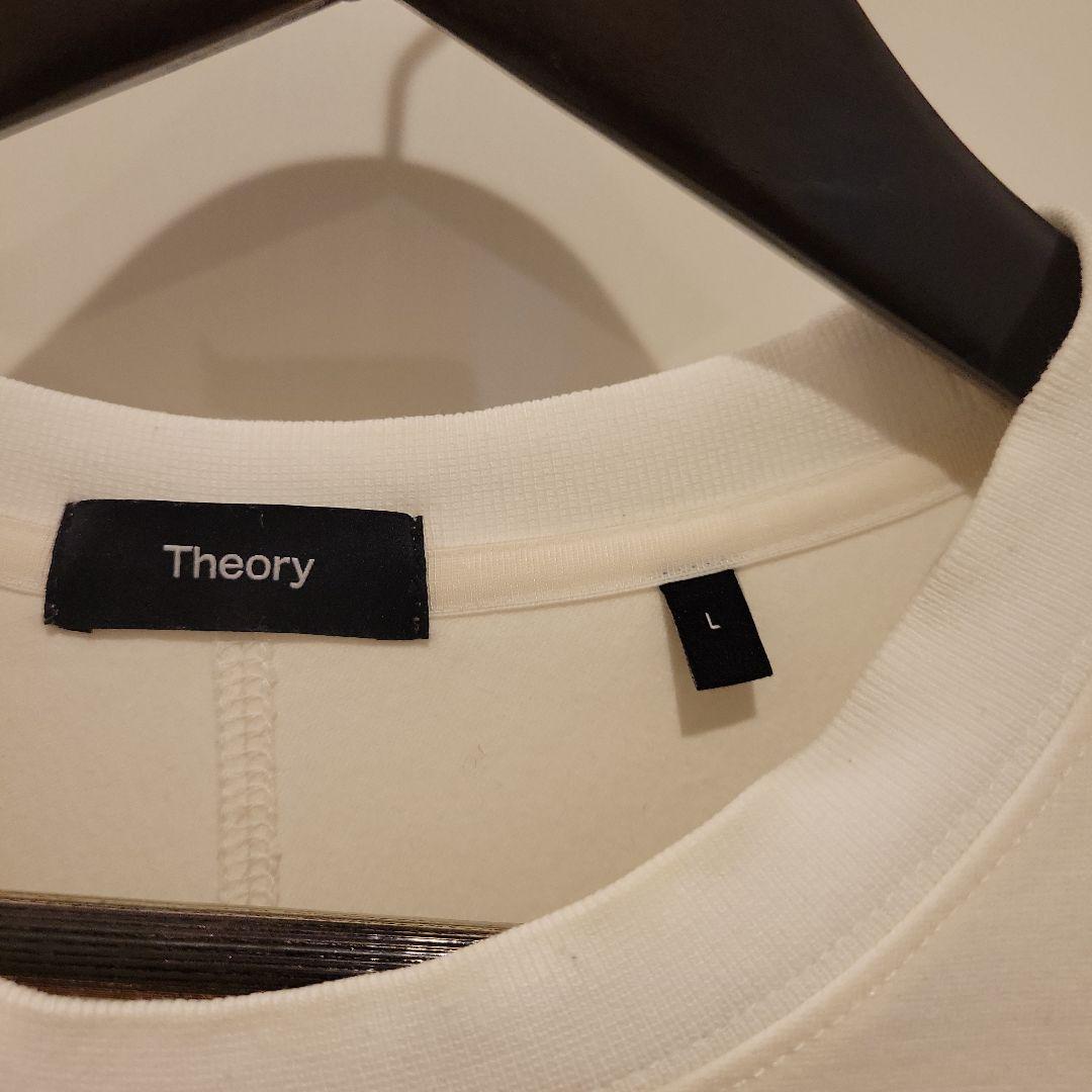 Theory RelayJerseyホワイト長袖カットソー L