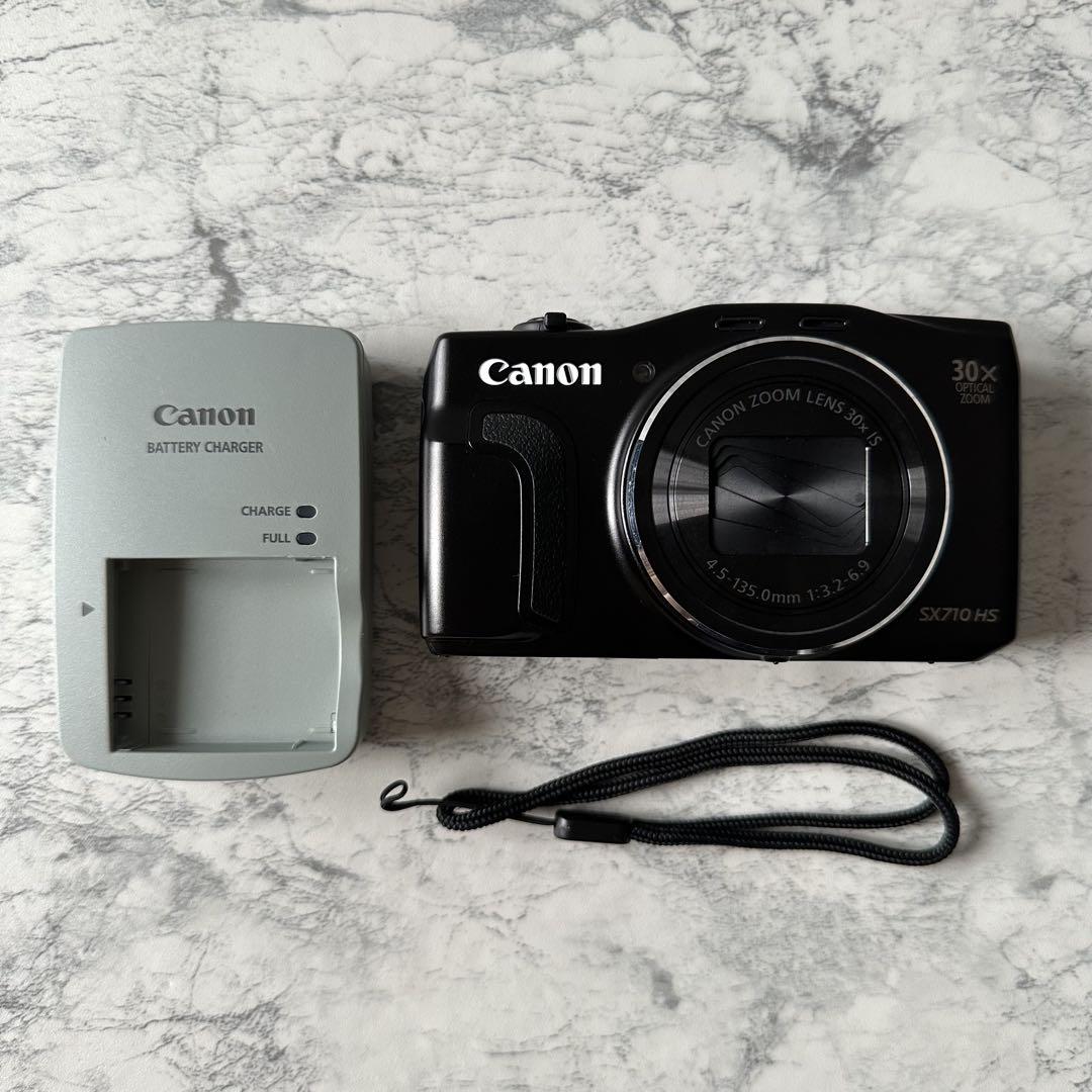 Canon SX710 HS コンパクトデジタルカメラ Amazon.com : Canon PowerShot SX710 HS (Black) : Electronics