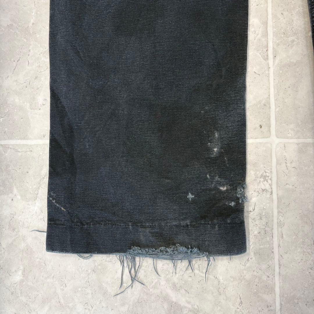 【極上ボロ】Carhartt カーハート ダブルニー ブラック