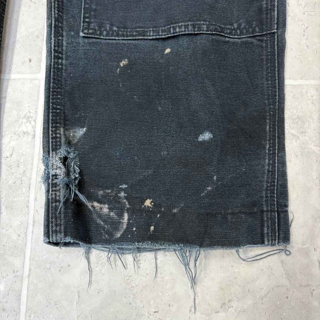 【極上ボロ】Carhartt カーハート ダブルニー ブラック