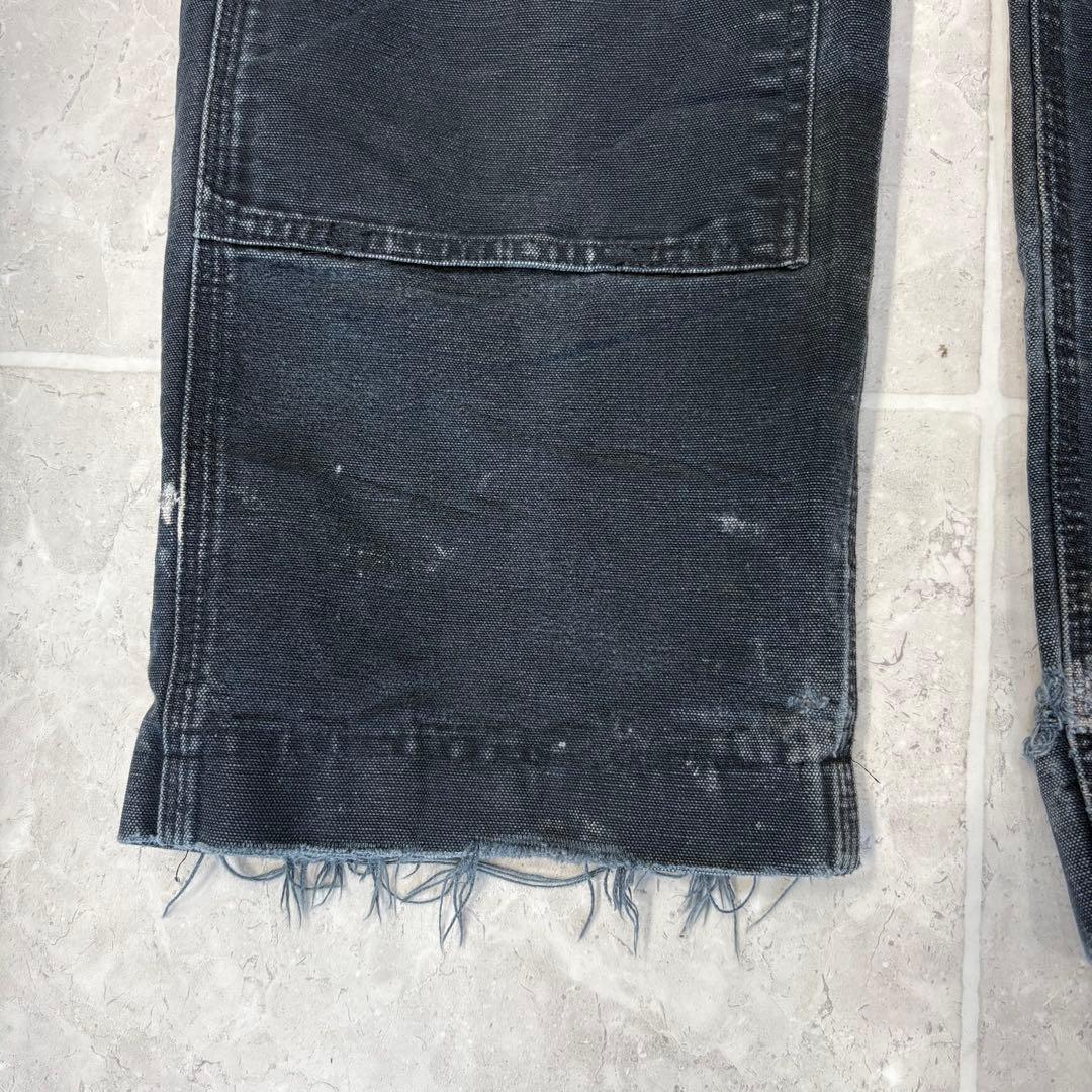 【極上ボロ】Carhartt カーハート ダブルニー ブラック