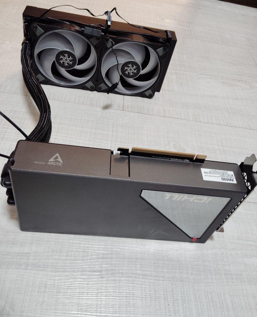 水冷】INNO3D RTX 4090 ichill black イノスGPU