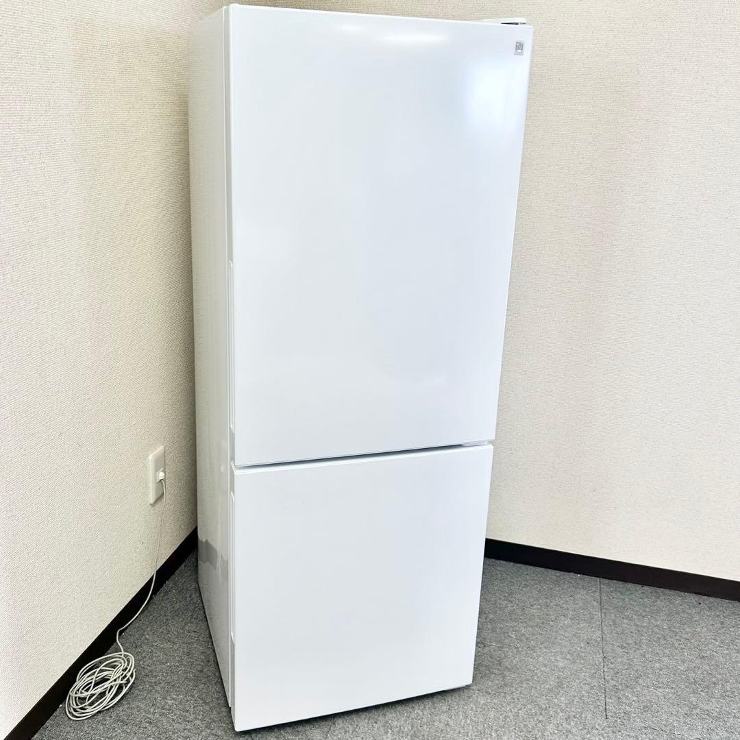 【美品】ニトリ 133L 2ドア冷蔵庫 NR-133L ホワイト 2025年製F