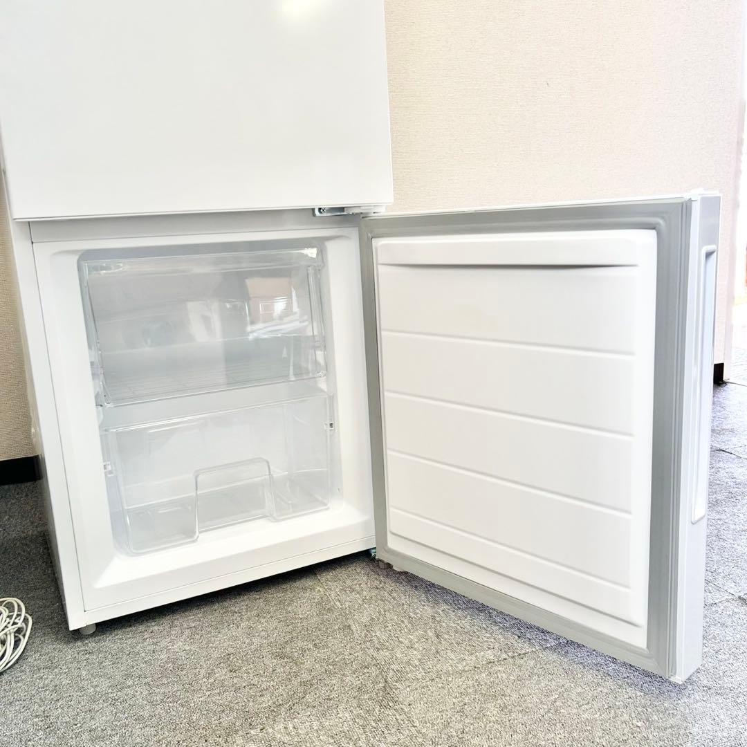 【美品】ニトリ 133L 2ドア冷蔵庫 NR-133L ホワイト 2025年製F