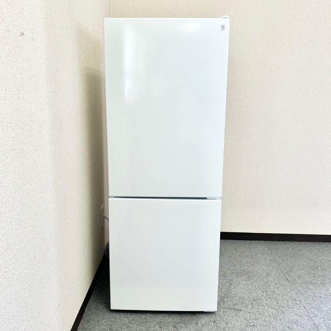 【美品】ニトリ 133L 2ドア冷蔵庫 NR-133L ホワイト 2025年製F