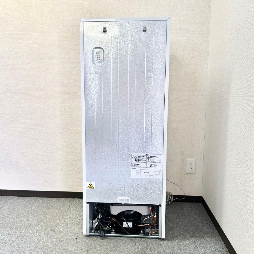 【美品】ニトリ 133L 2ドア冷蔵庫 NR-133L ホワイト 2025年製F