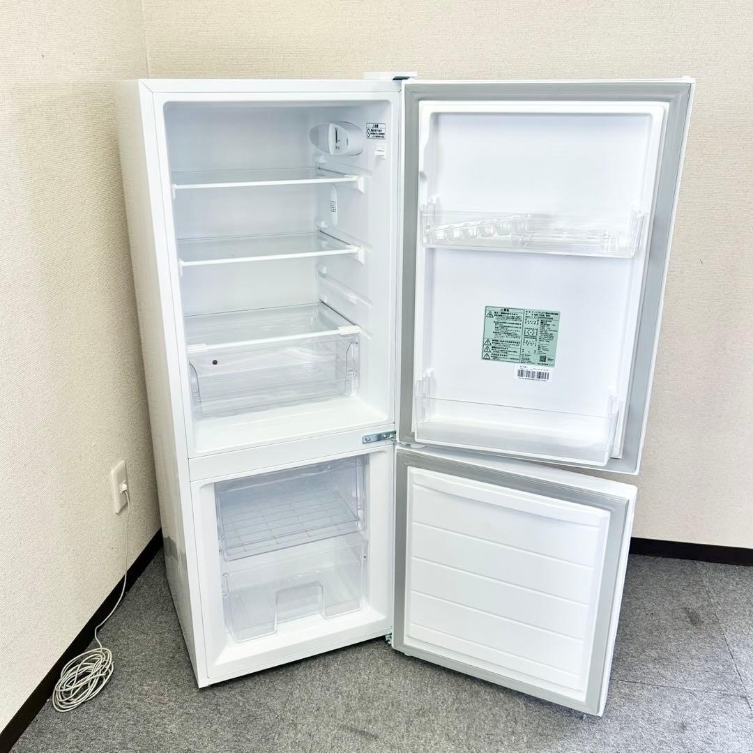 【美品】ニトリ 133L 2ドア冷蔵庫 NR-133L ホワイト 2025年製F