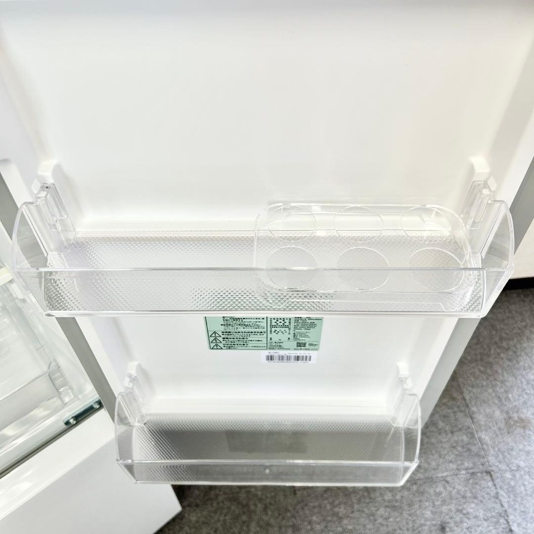 【美品】ニトリ 133L 2ドア冷蔵庫 NR-133L ホワイト 2025年製F
